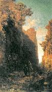 Carl Spitzweg Die Flucht nach agypten oil on canvas